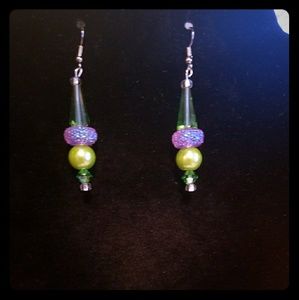 Handmade beaded earrings